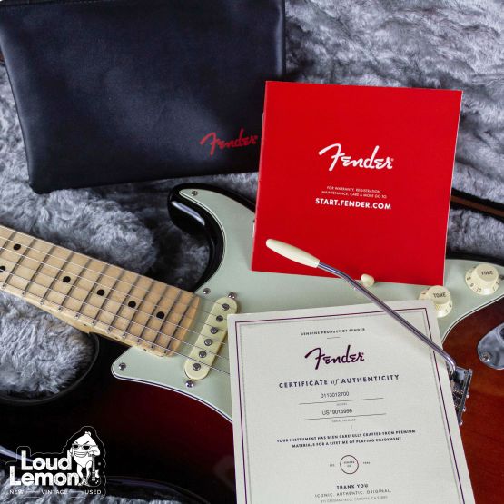 Fender American Professional Stratocaster Sunburst 2019 USA электрогитара