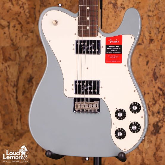 Fender American Professional Telecaster Deluxe ShawBucker Sonic Gray 2017 USA электрогитара