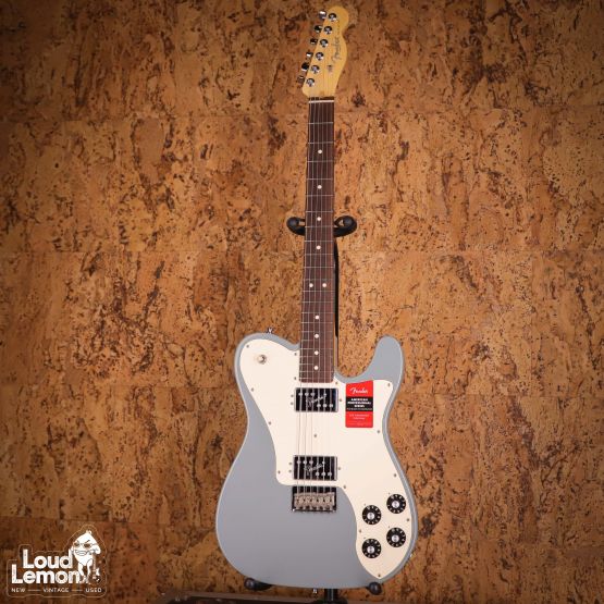 Fender American Professional Telecaster Deluxe ShawBucker Sonic Gray 2017 USA электрогитара