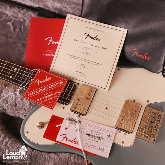 Fender American Professional Telecaster Deluxe ShawBucker Sonic Gray 2017 USA электрогитара