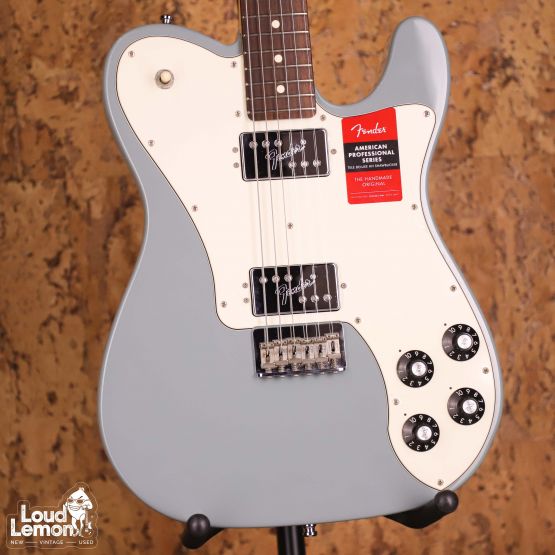 Fender American Professional Telecaster Deluxe ShawBucker Sonic Gray 2017 USA электрогитара