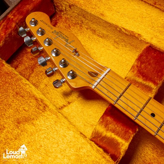 ‌Fender American Rarities Flame Maple Top Chambered Telecaster Natural 2019 USA электрогитара