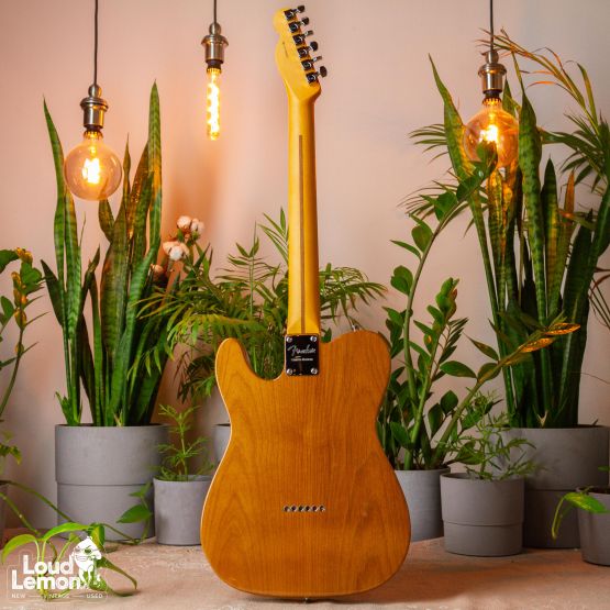 ‌Fender American Rarities Flame Maple Top Chambered Telecaster Natural 2019 USA электрогитара