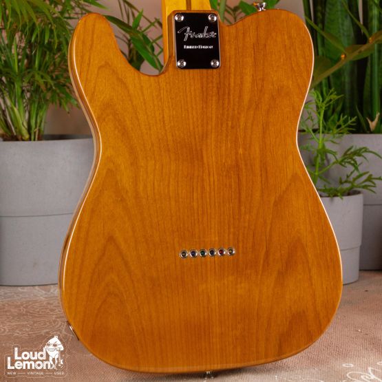 ‌Fender American Rarities Flame Maple Top Chambered Telecaster Natural 2019 USA электрогитара