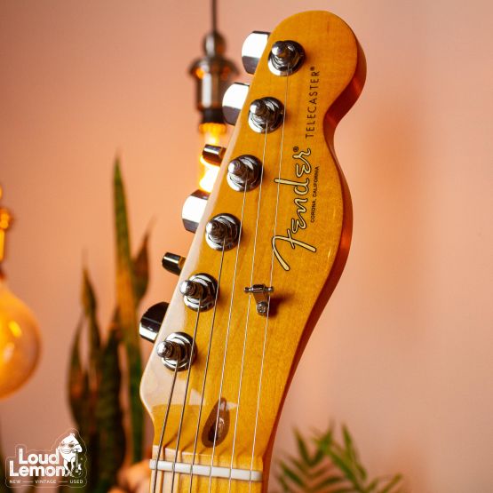 ‌Fender American Rarities Flame Maple Top Chambered Telecaster Natural 2019 USA электрогитара