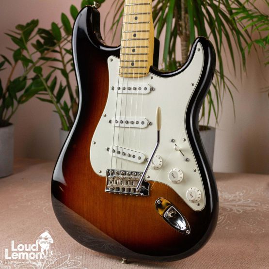 Fender American Special Stratocaster 60th Anniversary Sunburst 2014 USA электрогитара