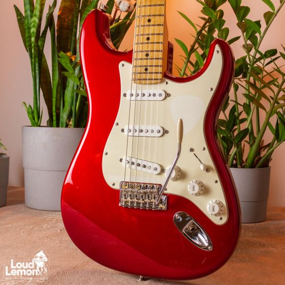 ‌Fender American Special Stratocaster Candy Apple Red 2012 USA электрогитара