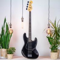 Fender American Standard Jazz Bass Black 2003 USA бас-гитара