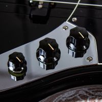 Fender American Standard Jazz Bass Black 2003 USA бас-гитара