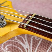 Fender American Standard Jazz Bass Black 2003 USA бас-гитара