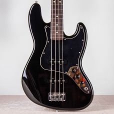 Fender American Standard Jazz Bass Black 2003 USA бас-гитара
