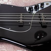 Fender American Standard Jazz Bass Black 2003 USA бас-гитара