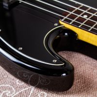 Fender American Standard Jazz Bass Black 2003 USA бас-гитара