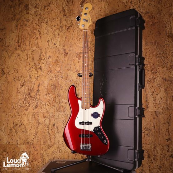 Fender American Standard Jazz Bass Candy Cola 2012 USA бас-гитара