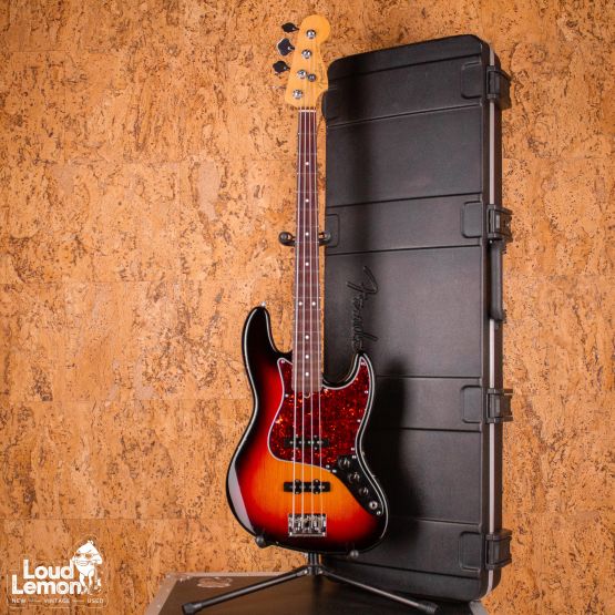 Fender American Standard Jazz Bass Sunburst 2010 USA бас-гитара