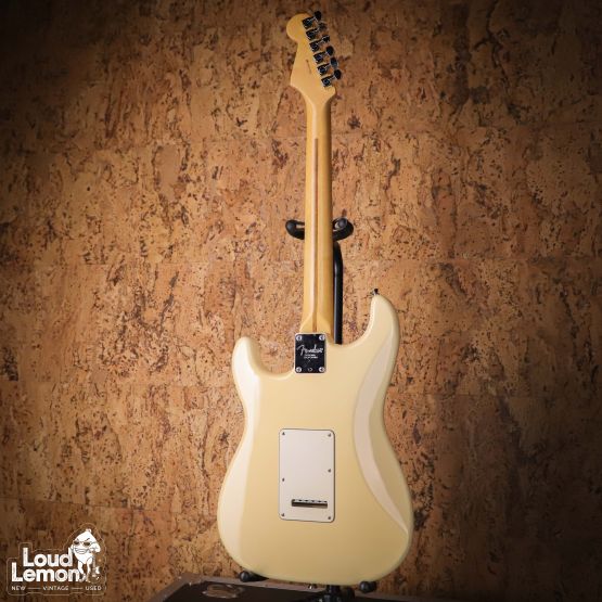 Fender American Standard Olympic White 2008 USA элекртогитара