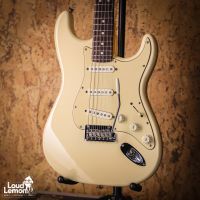 Fender American Standard Olympic White 2008 USA элекртогитара