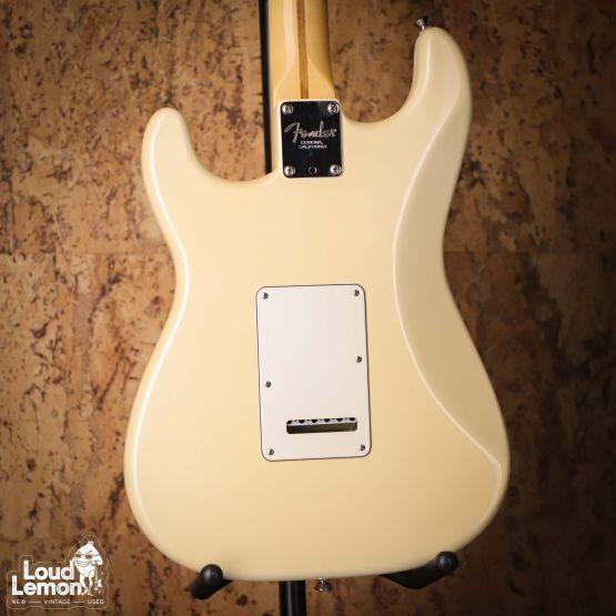 Fender American Standard Olympic White 2008 USA элекртогитара