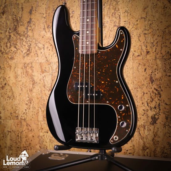 Fender American Standard Precision Bass Black 2012 USA бас-гитара