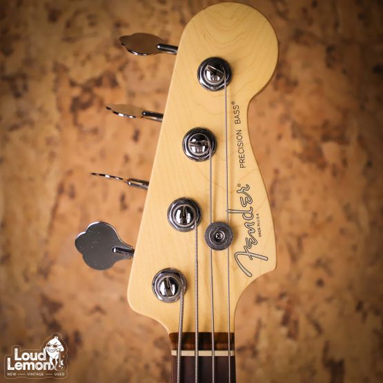 Fender American Standard Precision Bass Black 2012 USA бас-гитара