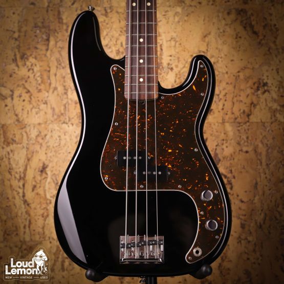 Fender American Standard Precision Bass Black 2012 USA бас-гитара