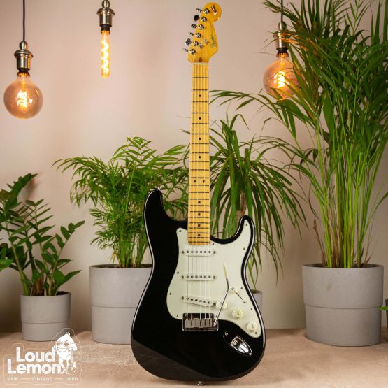 Fender American Standard Stratocaster 40th Anniversary Black 1993 USA электрогитара