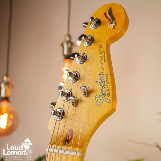 Fender American Standard Stratocaster 40th Anniversary Black 1993 USA электрогитара