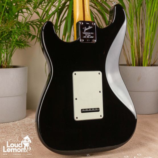 Fender American Standard Stratocaster 40th Anniversary Black 1993 USA электрогитара