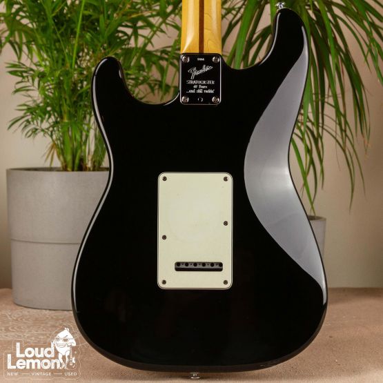 Fender American Standard Stratocaster 40th Anniversary Black 1993 USA электрогитара