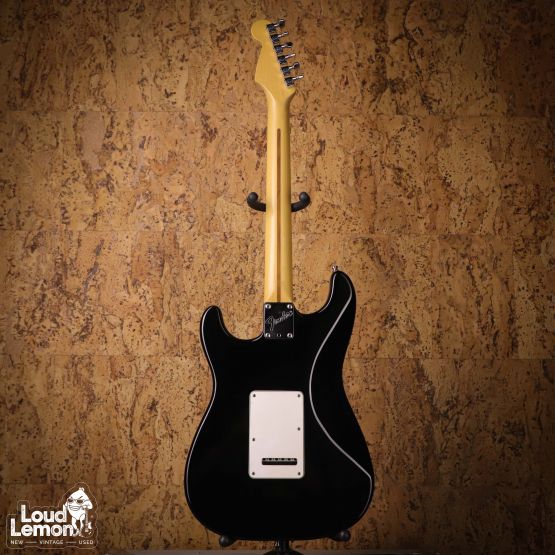 Fender American Standard Stratocaster Black 1993 USA электрогитара