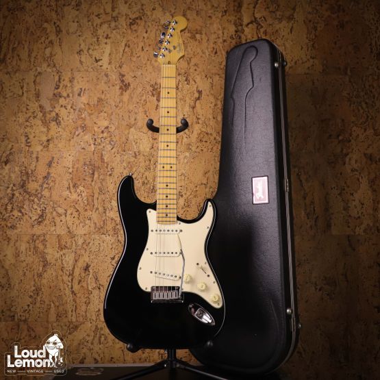 Fender American Standard Stratocaster Black 1993 USA электрогитара
