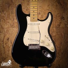 Fender American Standard Stratocaster Black 1993 USA электрогитара