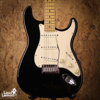 Fender American Standard Stratocaster Black 1993 USA электрогитара