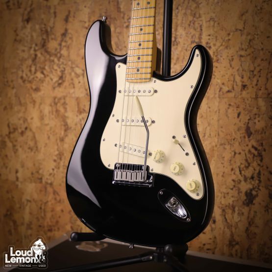 Fender American Standard Stratocaster Black 1993 USA электрогитара