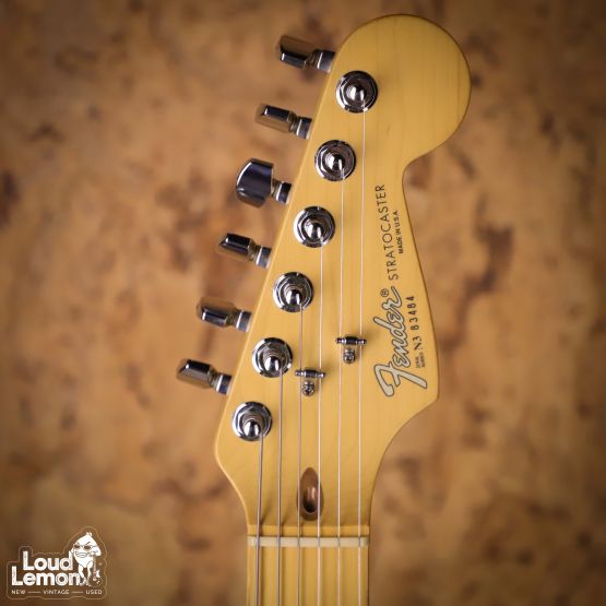Fender American Standard Stratocaster Black 1993 USA электрогитара