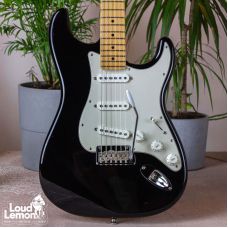 Fender American Standard Stratocaster Black 2009 USA электрогитара