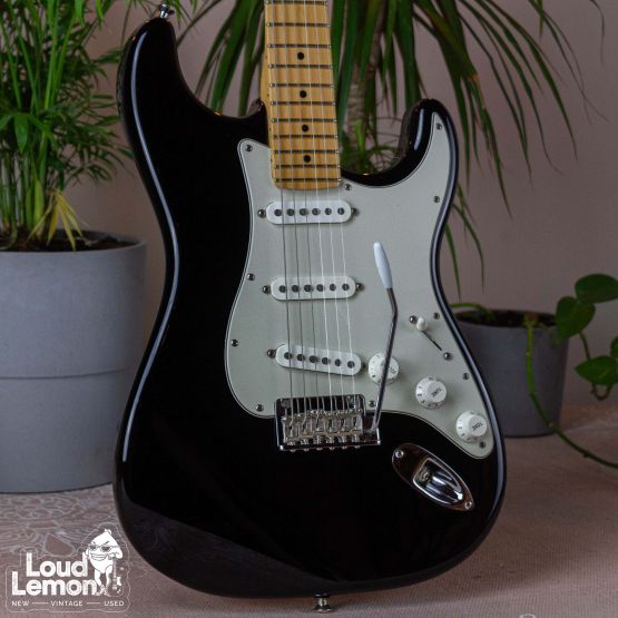Fender American Standard Stratocaster Black 2009 USA электрогитара