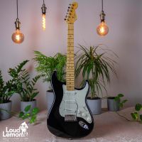 Fender American Standard Stratocaster Black 2009 USA электрогитара