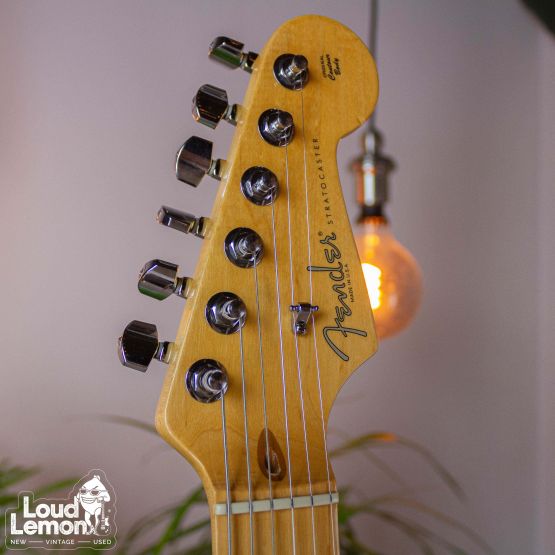 Fender American Standard Stratocaster Black 2009 USA электрогитара