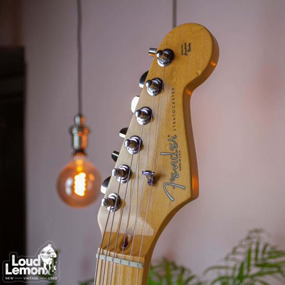 Fender American Standard Stratocaster Black 2009 USA электрогитара