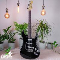 Fender Stratocaster Standard Black 2008 Mexico электрогитара