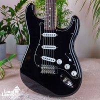 Fender Stratocaster Standard Black 2008 Mexico электрогитара