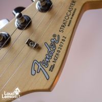 Fender Stratocaster Standard Black 2008 Mexico электрогитара