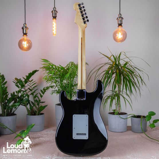 Fender Stratocaster Standard Black 2008 Mexico электрогитара