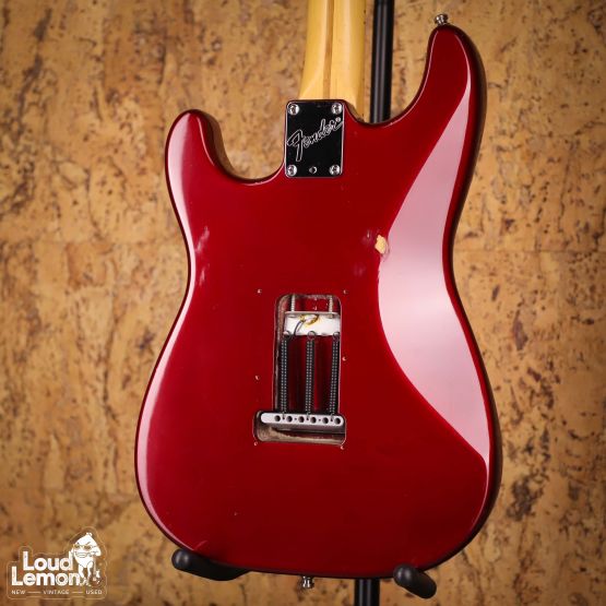 Fender American Standard Stratocaster Candy Apple Red 1996 USA электрогитара