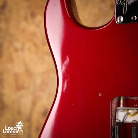 Fender American Standard Stratocaster Candy Apple Red 1996 USA электрогитара