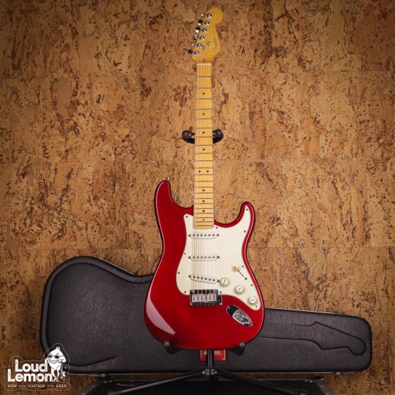Fender American Standard Stratocaster Candy Apple Red 1996 USA электрогитара