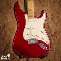 Fender American Standard Stratocaster Candy Apple Red 1996 USA электрогитара