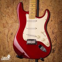 Fender American Standard Stratocaster Candy Apple Red 1996 USA электрогитара