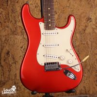 Fender American Standard Stratocaster Chrome Red 2002 USA электрогитара